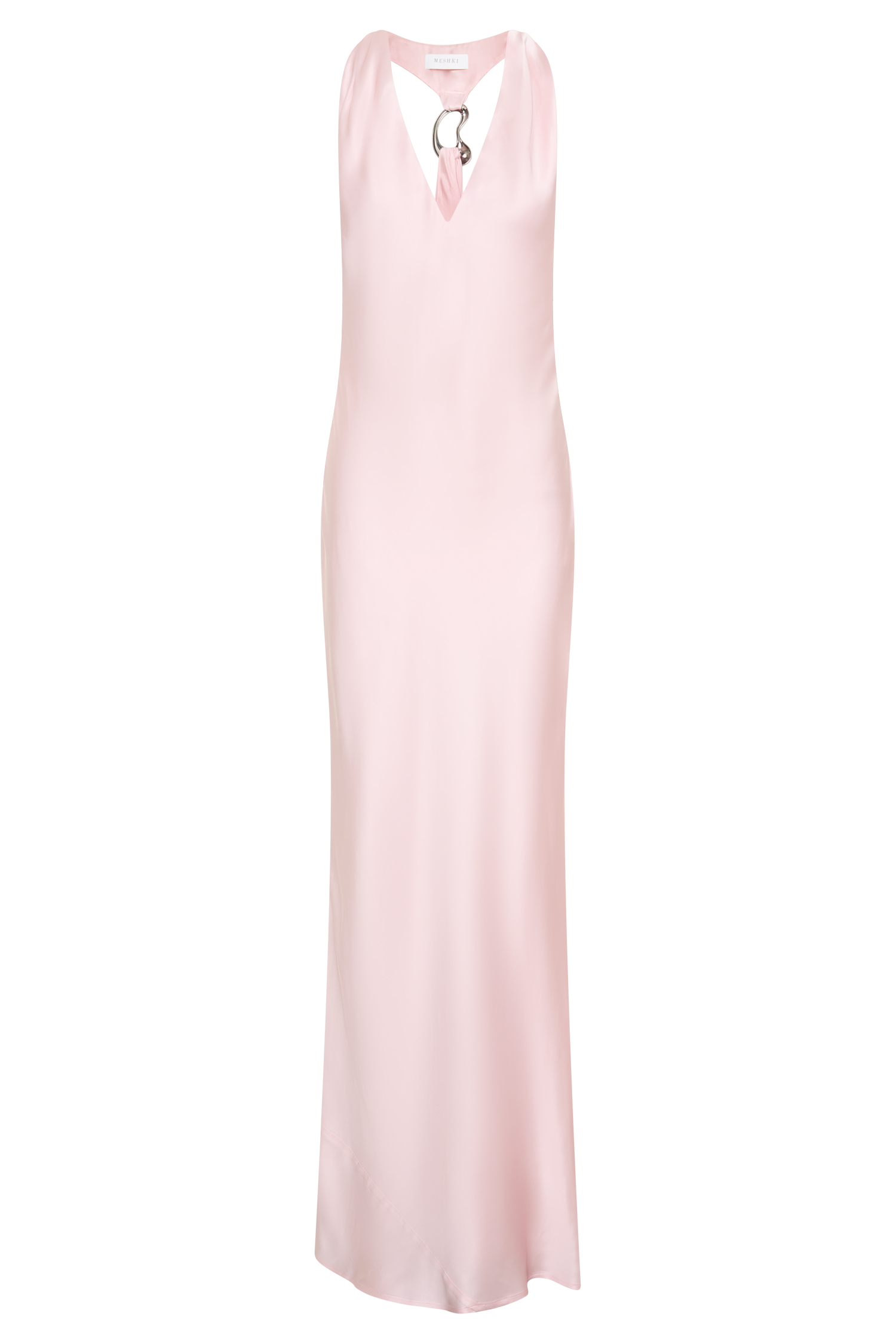 meshki maxi dresses Analia Chiffon Maxi Dress / Black | MESHKI