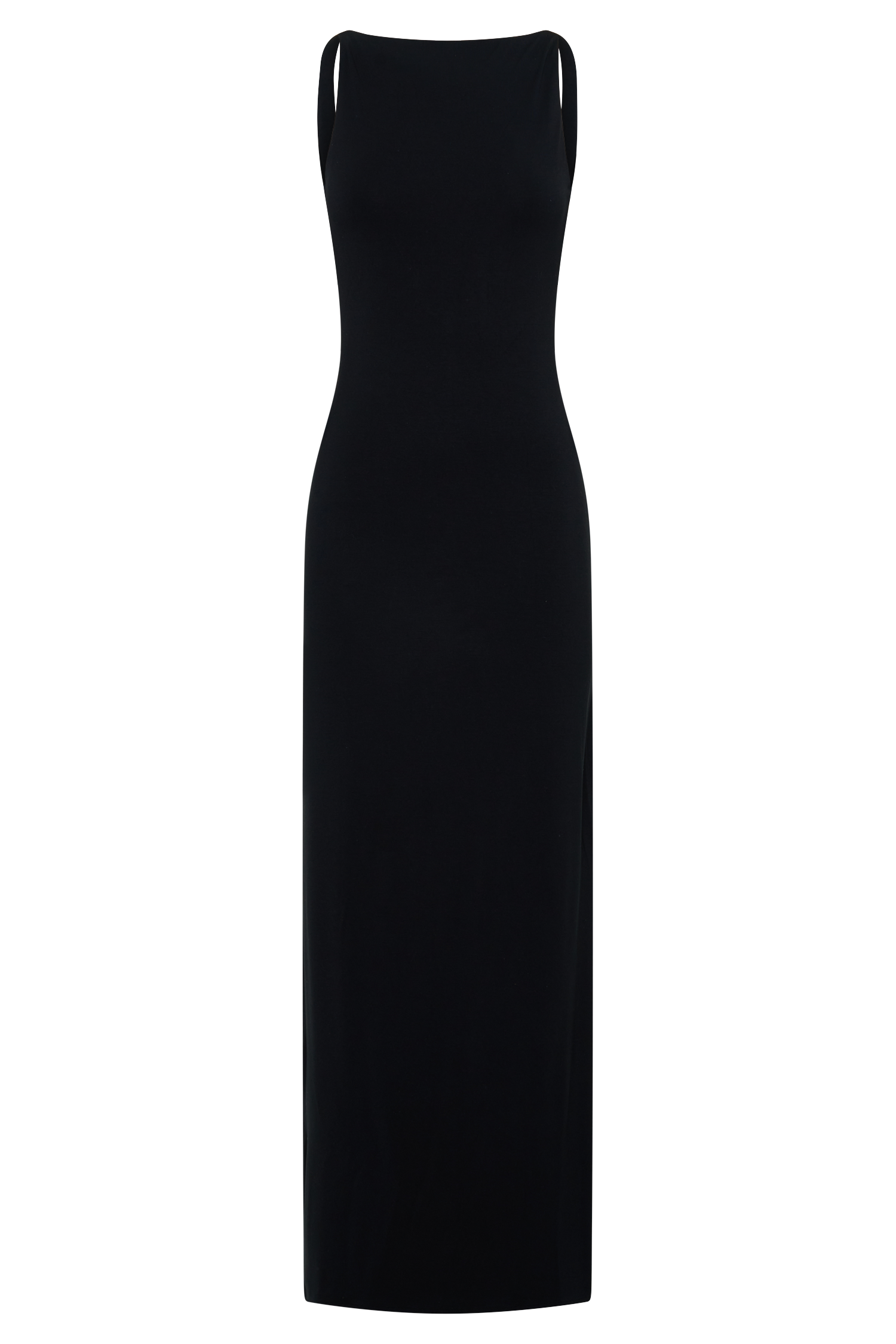Yura Backless Twist Maxi Dress - Black #9
