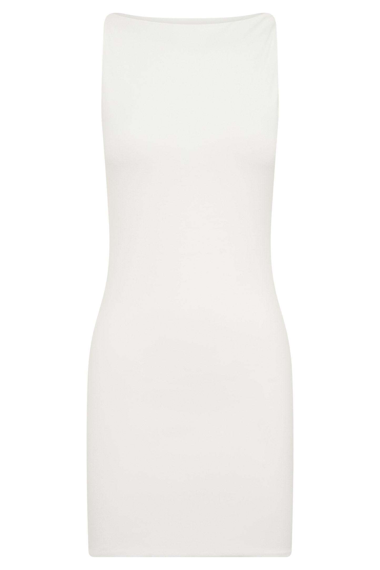 Yura Backless Twist Mini Dress - White