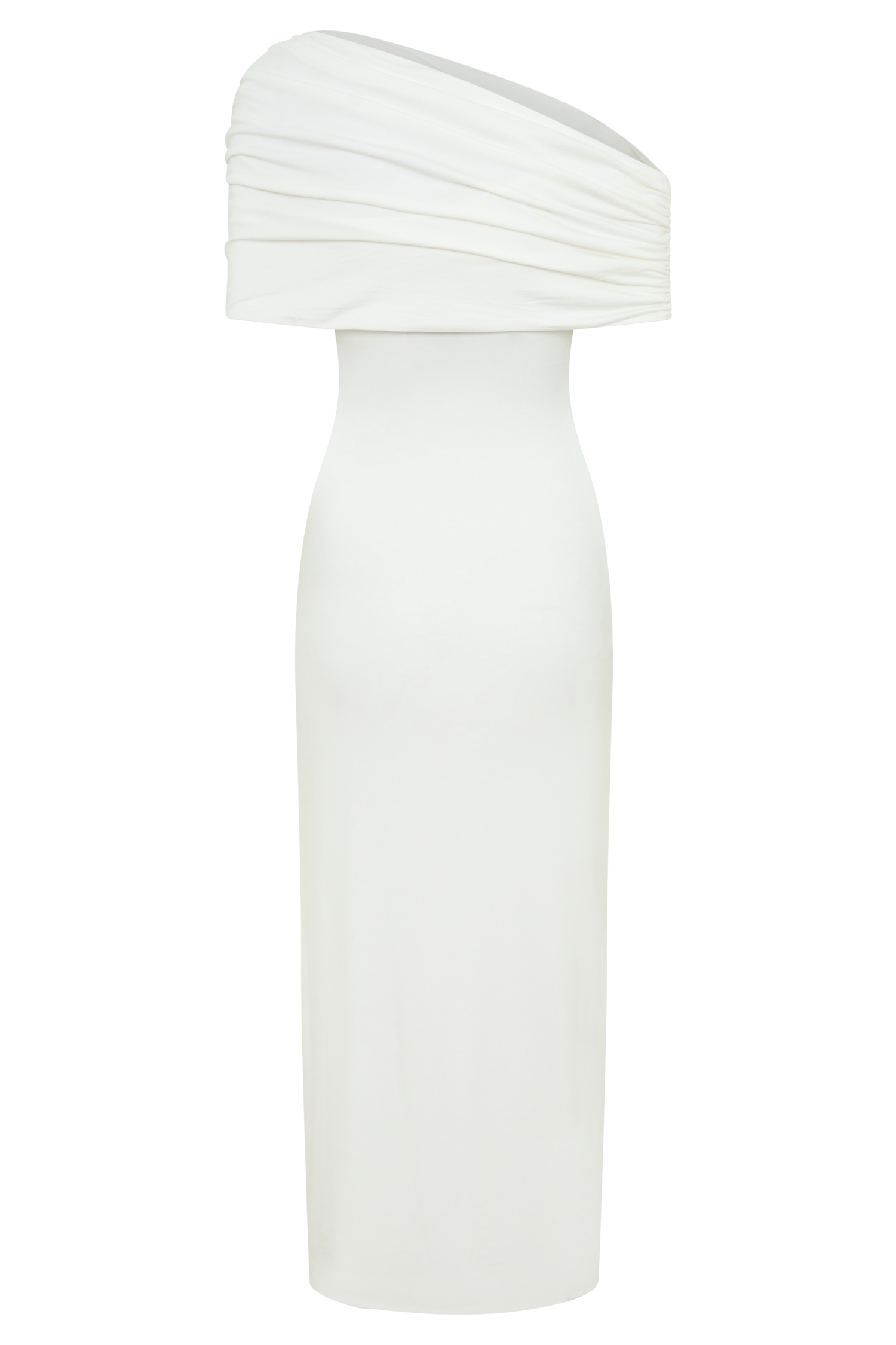 Zandie Cashmere Blend Knit Midi Dress - Ivory #9