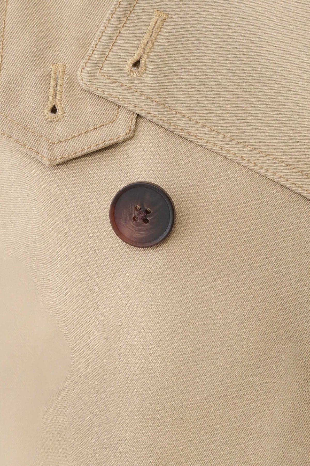 Dillon Oversized Trench Coat - Stone #5