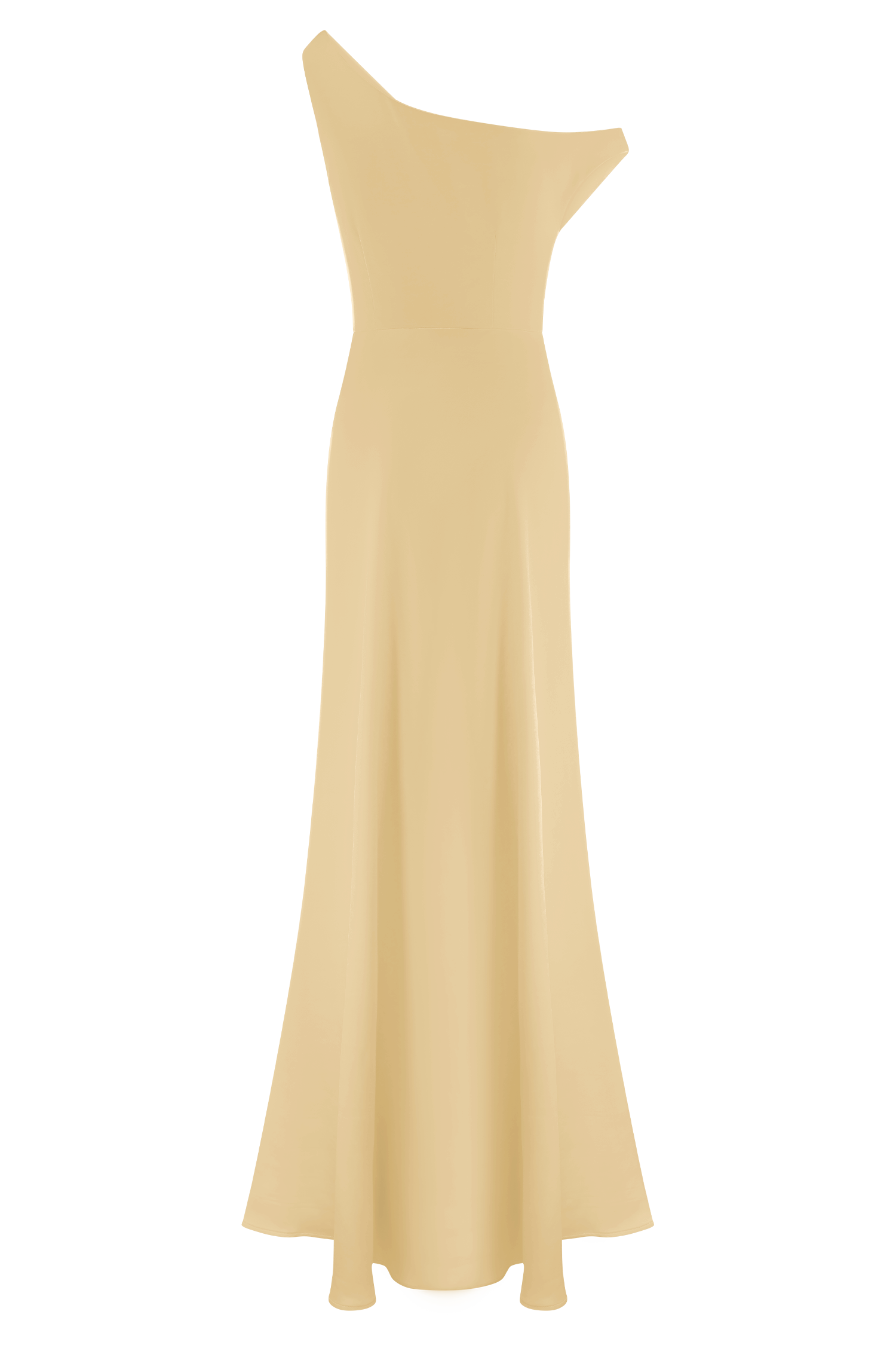 Jacinta One Shoulder Maxi Dress - Pastel Lemon | MESHKI US Jacinta One Shoulder Maxi Dress - Pastel Lemon | MESHKI US