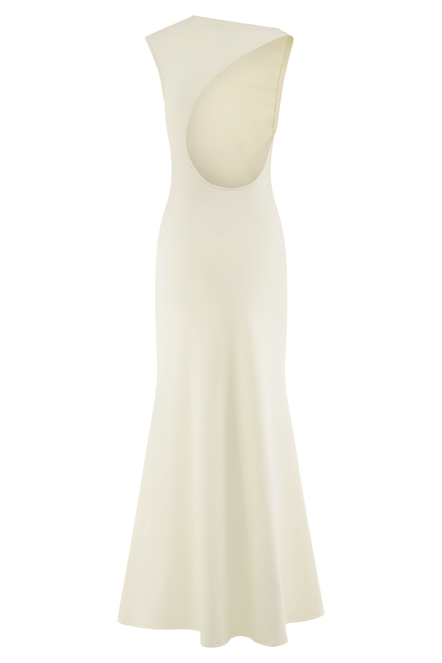 Katerina Scuba Jersey Cut Out Maxi Dress - Ivory | MESHKI US Katerina Scuba Jersey Cut Out Maxi Dress - Ivory | MESHKI US