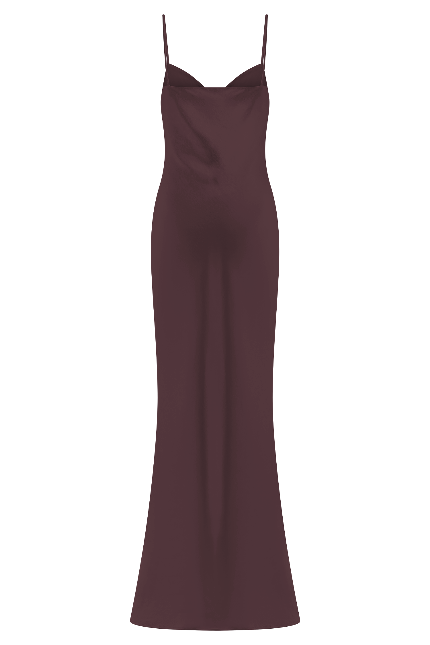 darkest dance satin maxi dress Lilly Sweetheart Satin Maxi Dress / Dark Chocolate | MESHKI