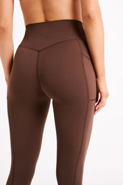 OMG leggings Chocolate brown