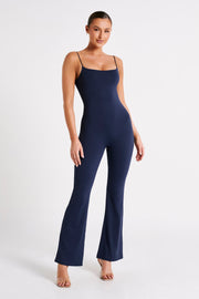 Adelaide Recycled Nylon Jumpsuit - Navy