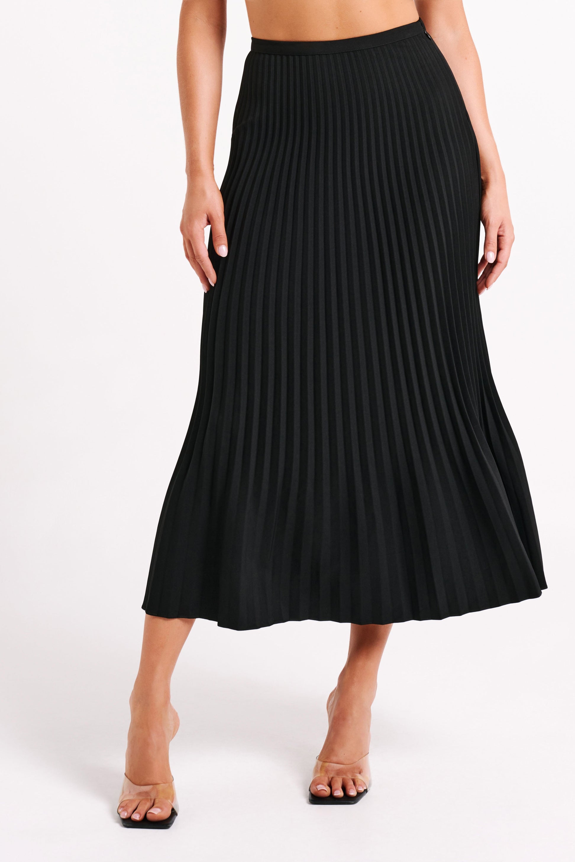 What If Maxi Skirt- Black main image 0