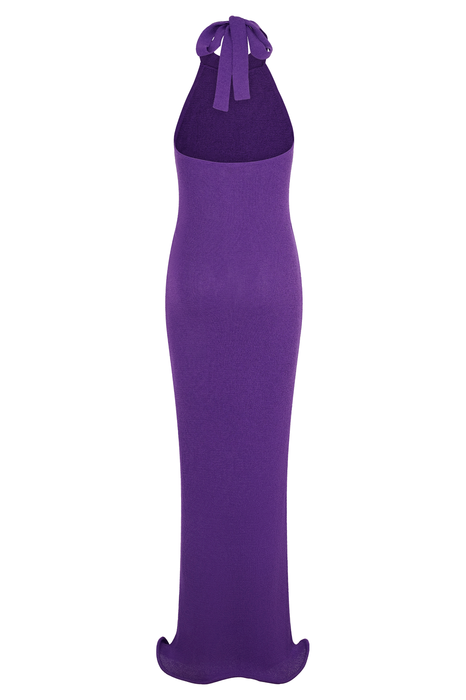 Melodie Halter Knit Maxi Dress - Purple Melodie Halter Knit Maxi Dress - Purple