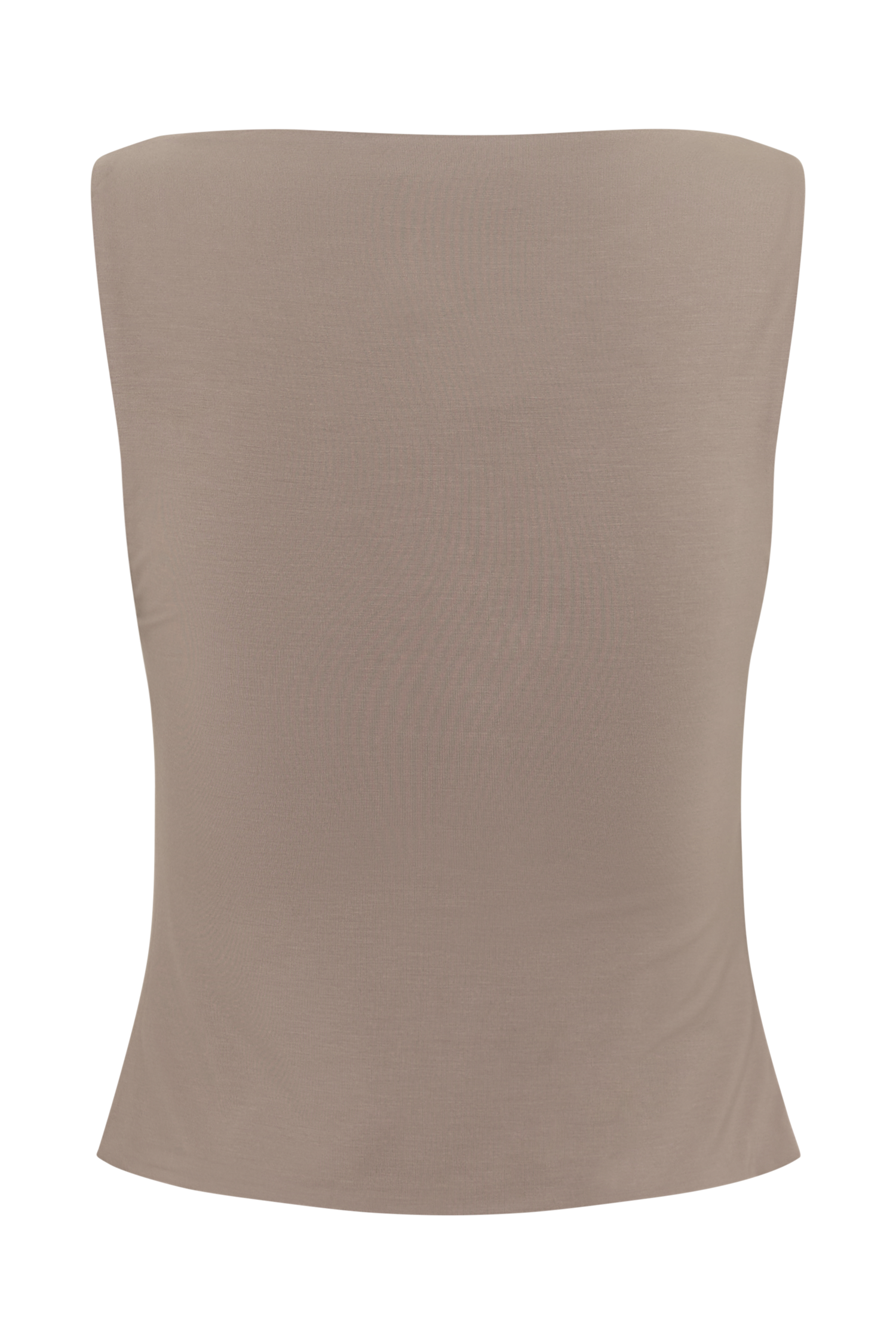 Nicolette Sleeveless Tank Top - Neutral | MESHKI US