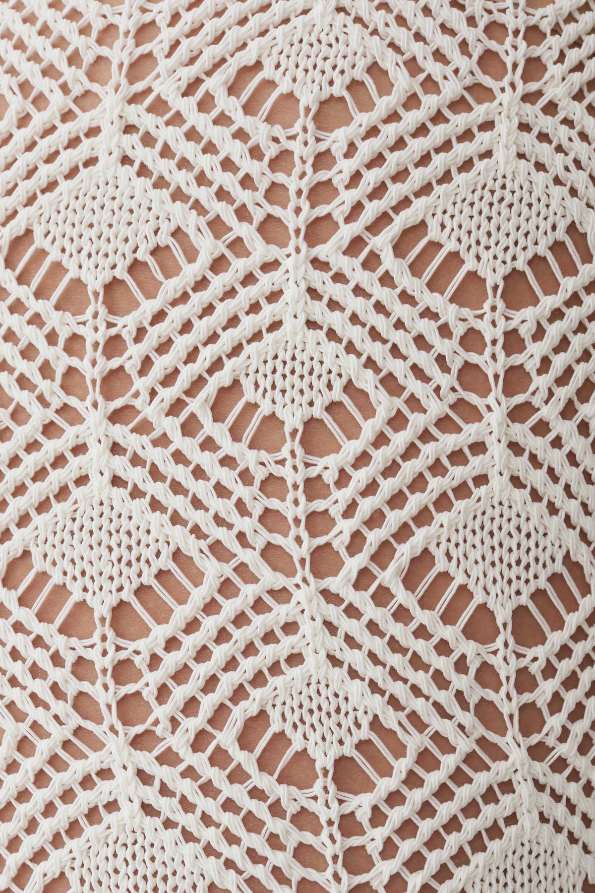 Nikiki Crochet Knit Capri Pants - Ivory #6