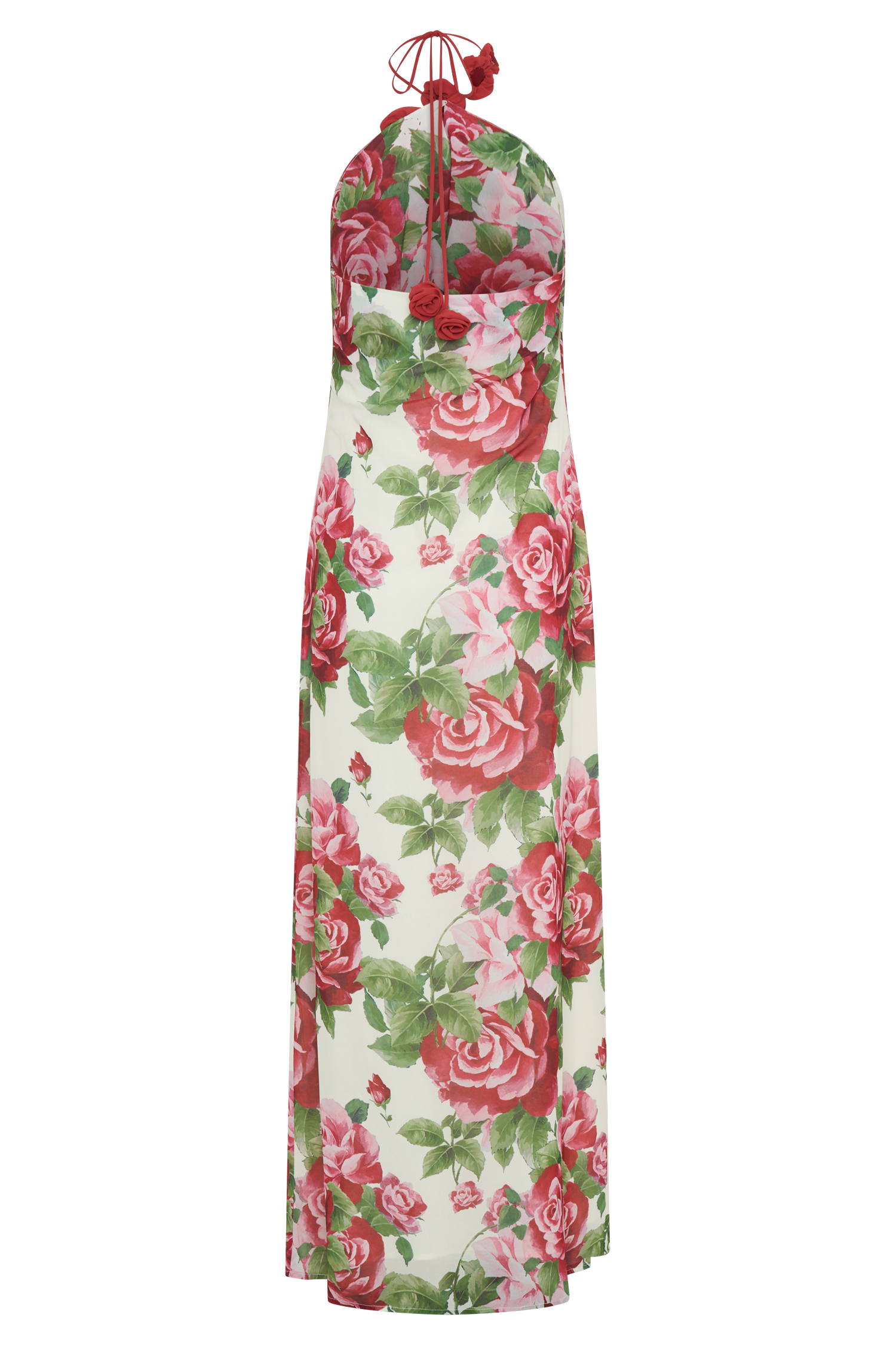 rosalia floral mesh long dress Rosalia Emerald Floral Mesh Maxi Dress - S Size - Women's Dresses