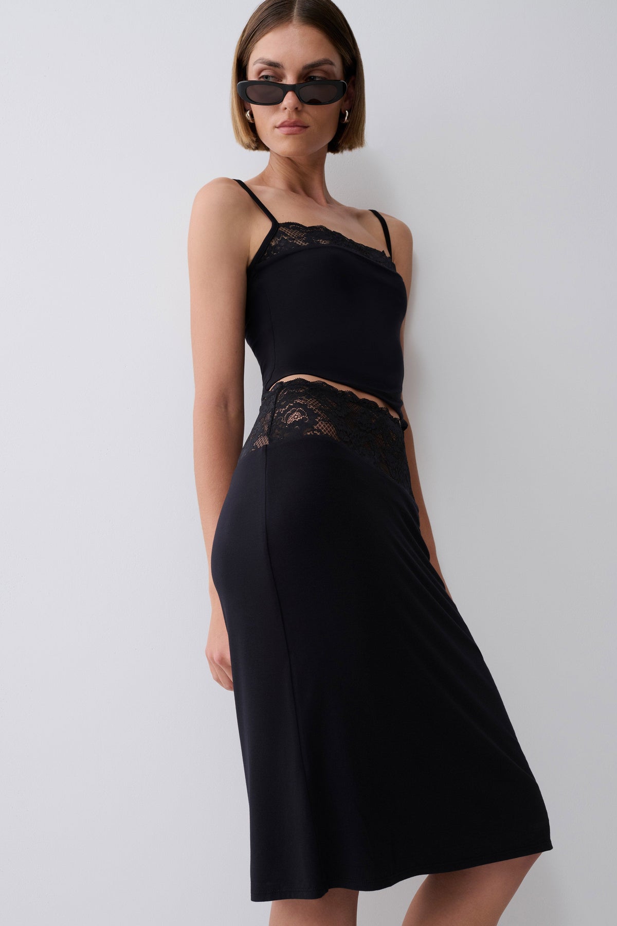 Elia Lace Skirt - Black #5