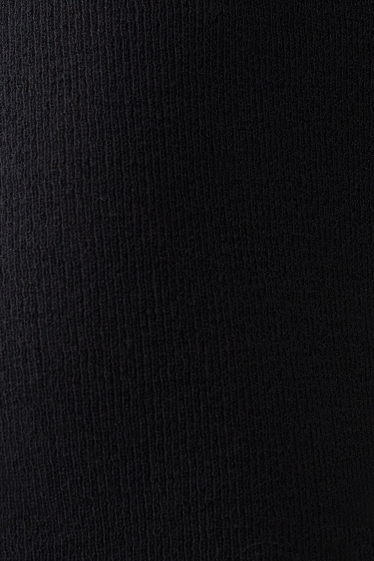 Gigi Knit Knee Length Skirt - Black