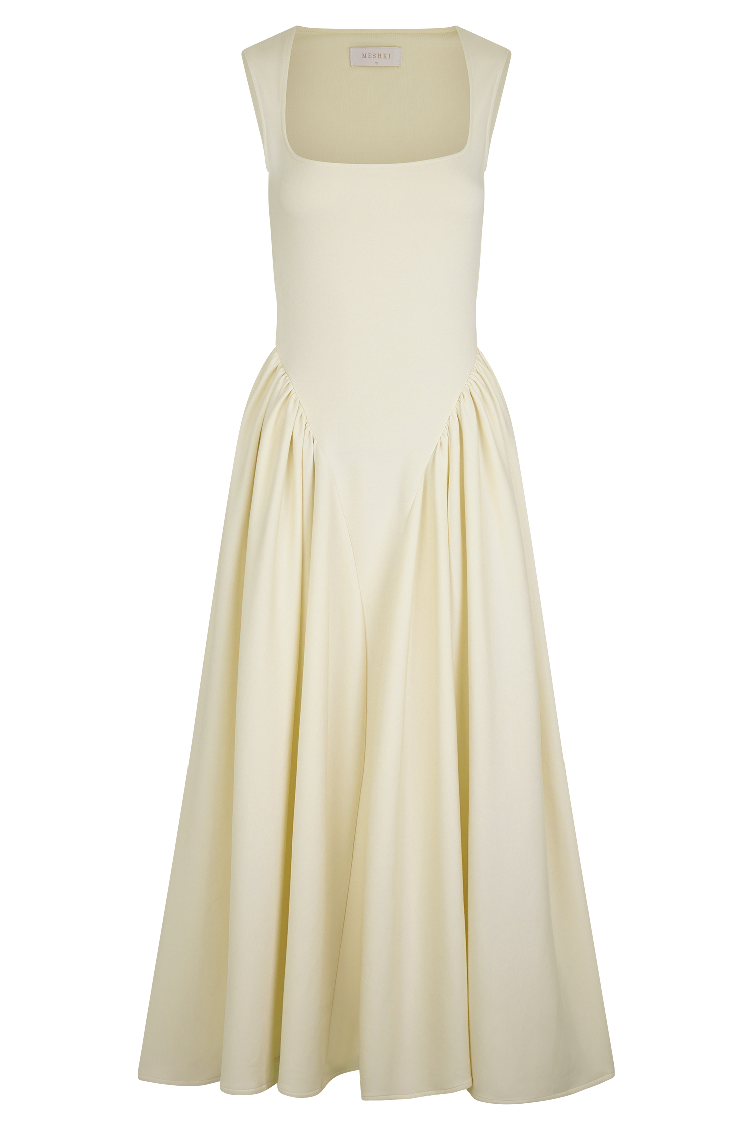 scuba jersey midi dress Kendra Scuba Jersey Midi Dress With Hardware / Black | MESHKI
