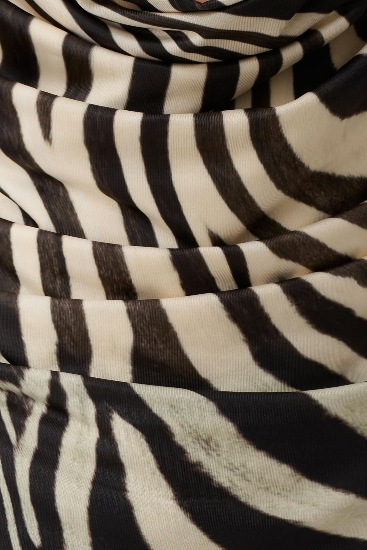 Elmira Long Sleeve Zebra Print Top - Zebra Print