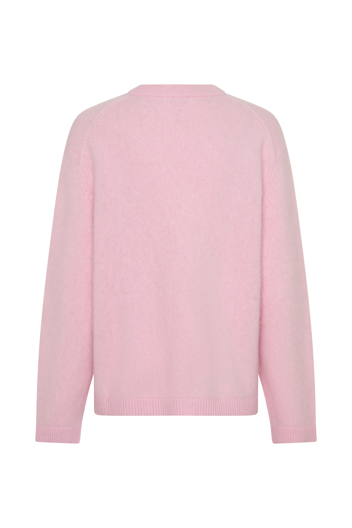 Viviane Fluffy Knit Jumper - Baby Pink