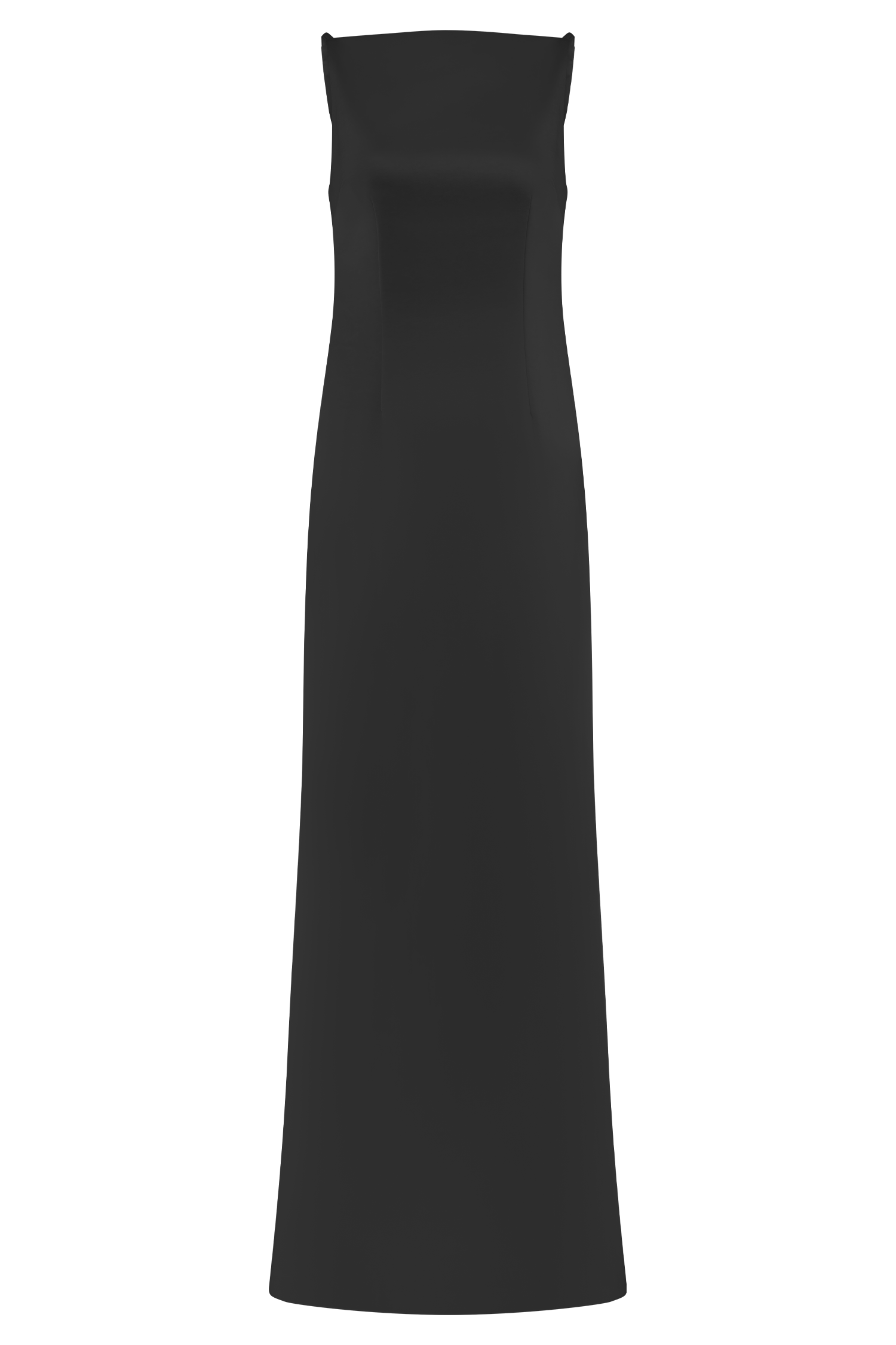 meshki black satin dress Lilly Sweetheart Satin Maxi Dress / Black | MESHKI