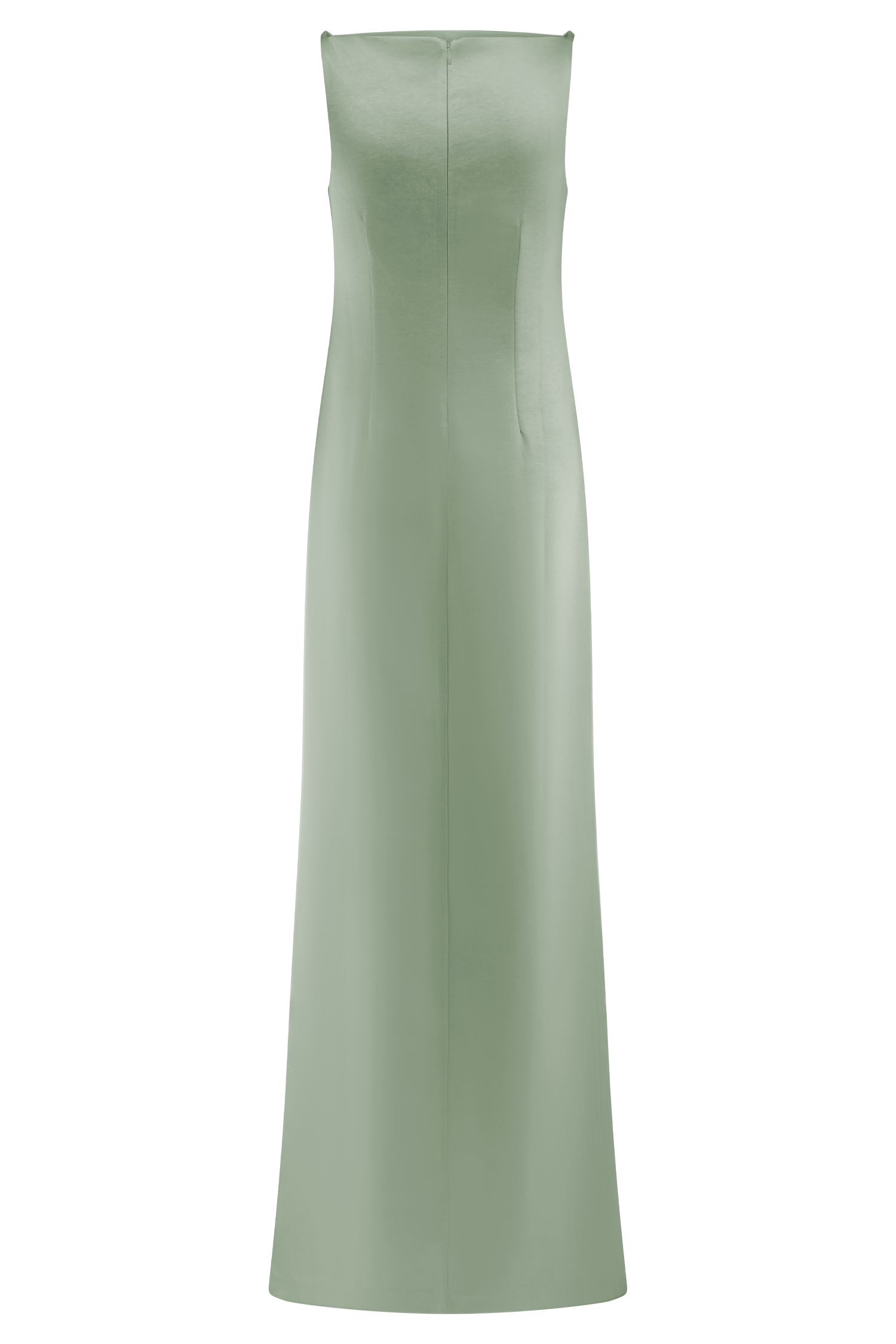 Violet Sleeveless Satin Maxi Dress - Sage | MESHKI US Violet Sleeveless Satin Maxi Dress - Sage | MESHKI US