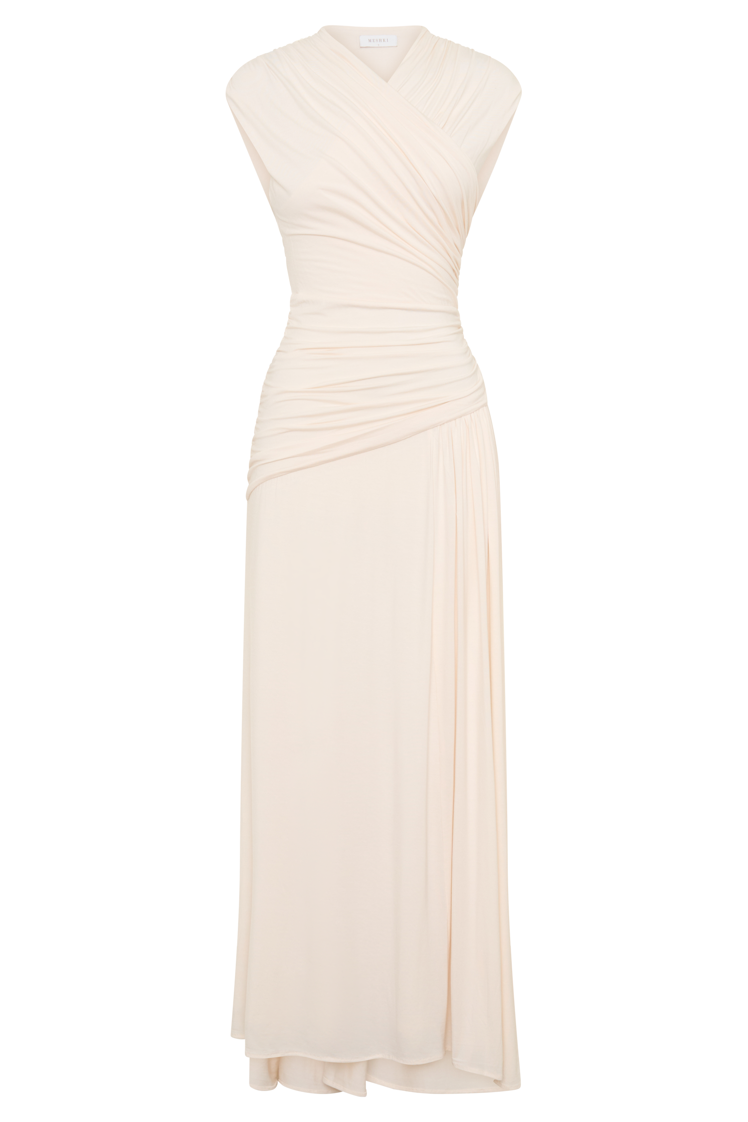 Winslow Cross Over Modal Maxi Dress - Ivory #9