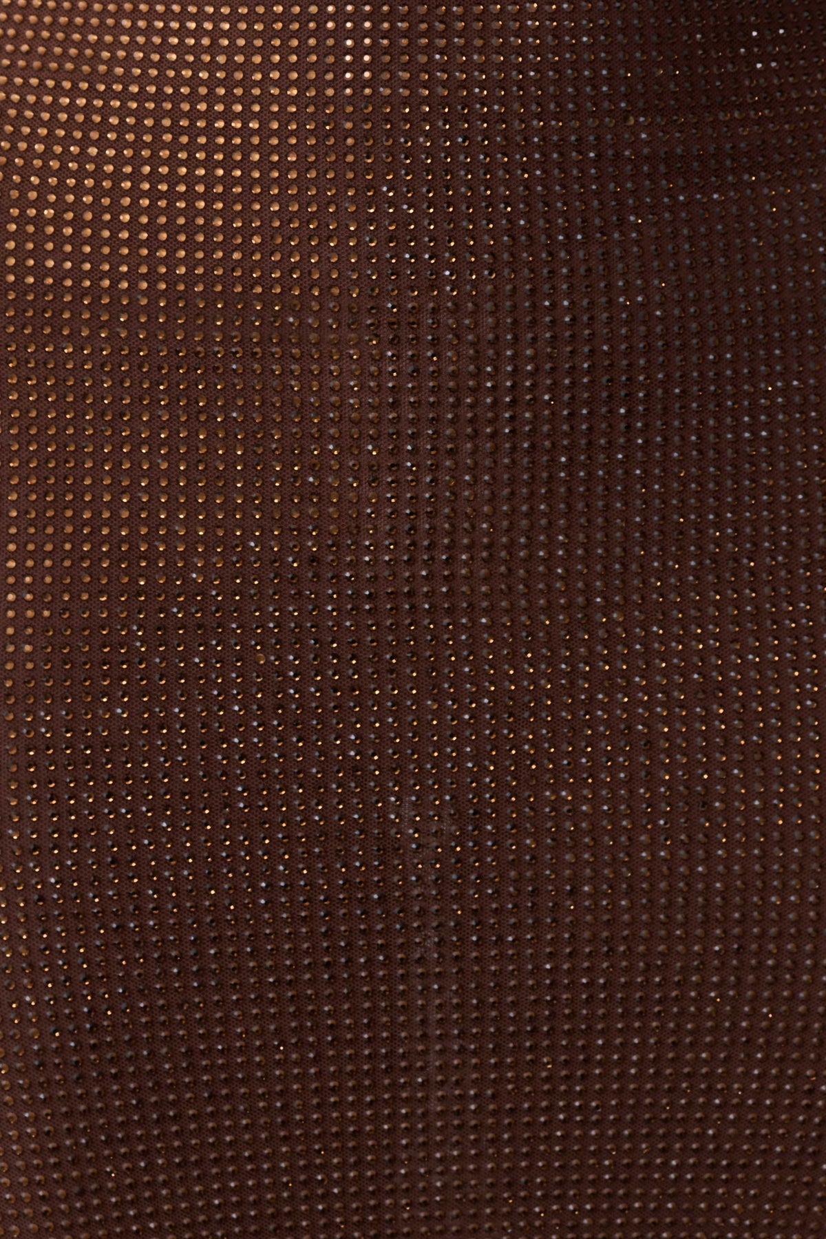Elani Diamante Maxi Dress - Chocolate #5