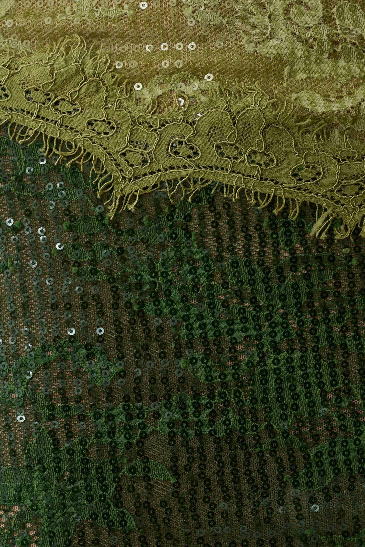 Jaimee Lace Midi Dress - Tonal Green #6