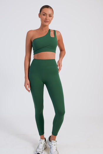 Luna and The Black Plus Leggings Thick Green Leggings Yoga Shorts with  Pockets Women Leggings Women Ladies Gym Wear : : Fashion